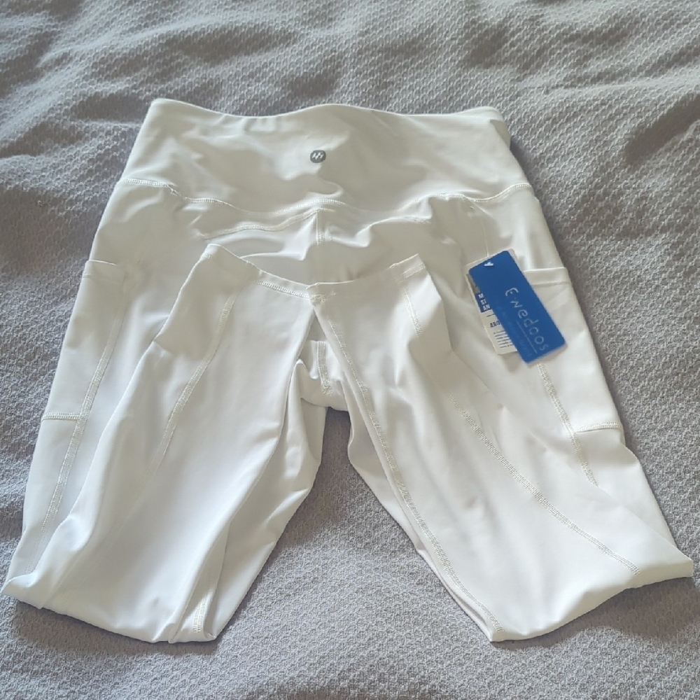 Women's Leggings White Small - Picture 10 of 10